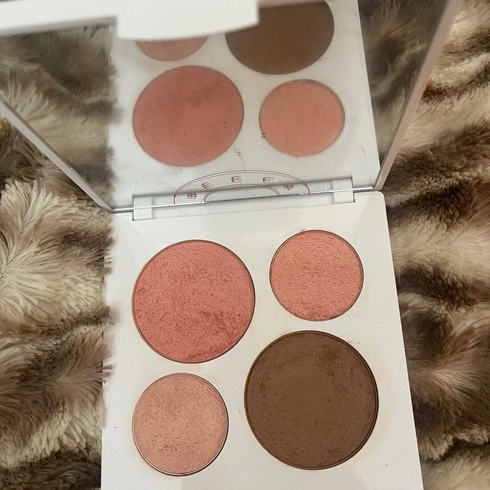 Becca Sunsetter Face Palette Bronze Highlight Blush